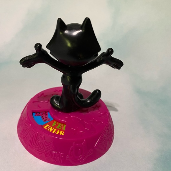 FELIX THE CAT VINTAGE 1996 COLLECTABLE  CARTOON CHARACTER WENDY’S FAST FOOD 3” - Picture 3 of 12